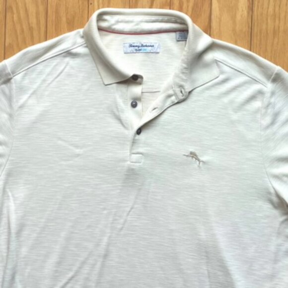 Tommy Bahama Island Zone Polo, Size L - Picture 2 of 14